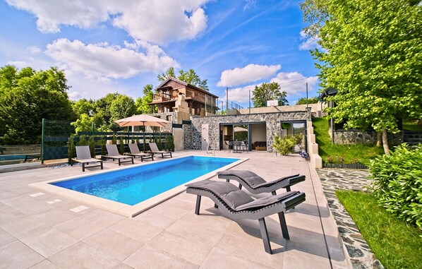 Piscine chauffée