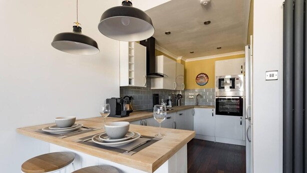 Appartement, 1 kingsize bed met slaapbank | Privékeuken