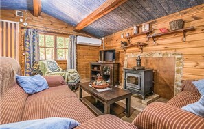 Fernseher, Kamin