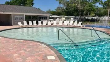 Indoor pool, outdoor pool