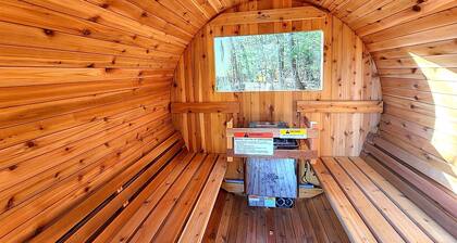 Lake Access! Catskill Cozy Home- Hot Tub +Sauna