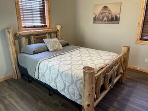 2 bedrooms, bed sheets