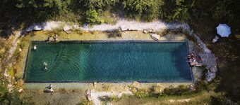 Luxury safari hideaway with idyllic natural pool