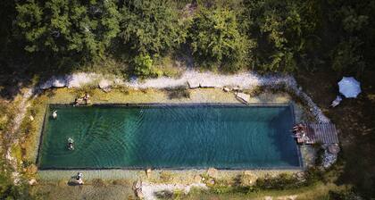Luxury safari hideaway with idyllic natural pool
