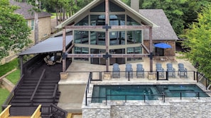 Exterior - Lake House with pool + hot tub on Golf Course with boat dock (Malakoff)