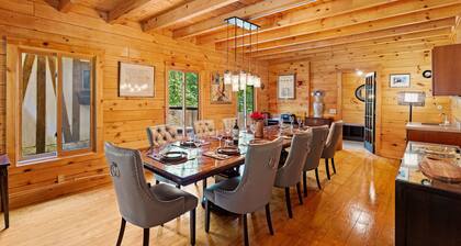 Ultimate Cabin Getaway w/ Hot Tub, Fire Pit and Lake to Recharge and Unwind!