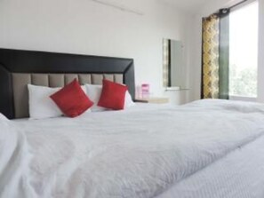 Egyptian cotton sheets, premium bedding, down duvets, memory-foam beds
