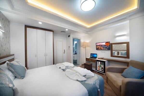 Room, 1 Bedroom, Microwave | 1 bedroom, WiFi - Lika Hotel - Beautiful Standard Double or Twin Room in Center Istanbul (Istanbul)