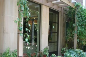 Entrada de la propiedad