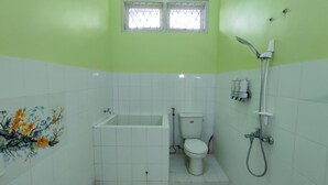 Shower dan handuk