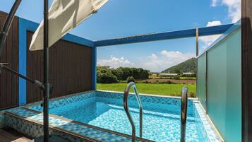 Chambre Double Deluxe, accès piscine | Piscine privée