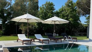 Vila, 4 kamar tidur, perapian, pemandangan kolam renang | Kolam renang