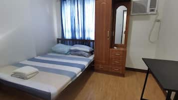 Kamar, 1 kamar tidur, akses difabel, pemandangan kebun | 1 kamar tidur dan seprai linen