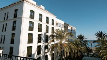 Voorkant van accommodatie