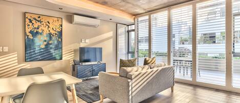 Apartment, 1 Schlafzimmer, Raucher, Balkon | Speisen