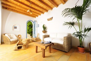 Villa, 4 Bedrooms, Balcony, Garden View | Hallway - Dreamy Holiday Villa in Andros, With Private Pool and Stunning Sea View Num01 (Andros)