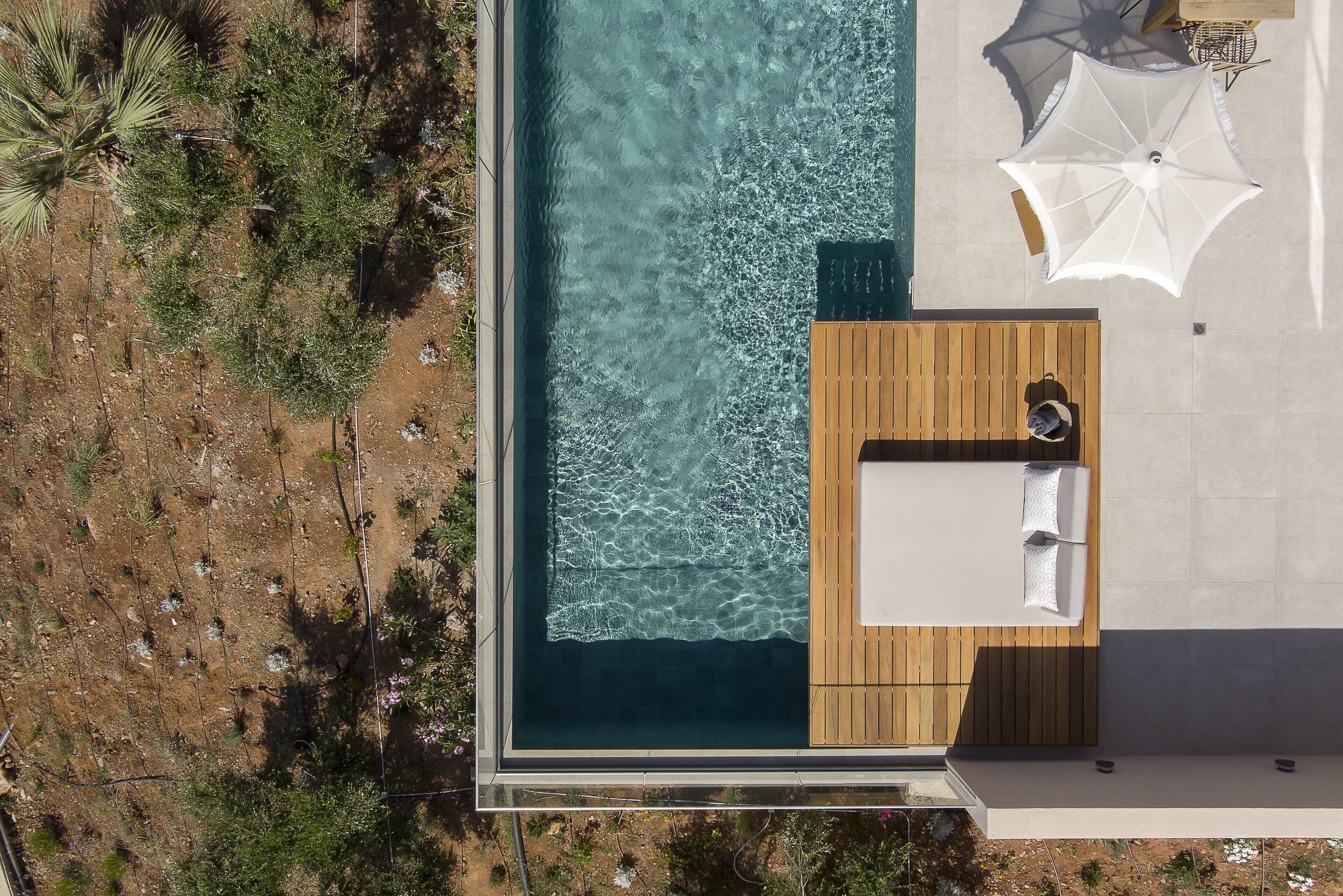 Villa, 2 Bedrooms, Private Pool, Sea View | Terrace/patio