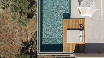 Villa, 2Â Schlafzimmer, eigener Pool, Meerblick | Terrasse/Patio