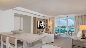 Smart TV, video games, DVD player, table football