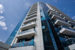 Fassade der Unterkunft