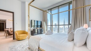 Luxury Apartment | 3 bedrooms, premium bedding, in-room safe, laptop workspace - 3205 Downtown Views (Dubai)