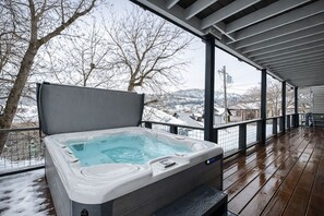 联排别墅, 3 间卧室 | 室外 SPA 浴缸