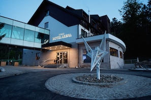 Fassade der Unterkunft