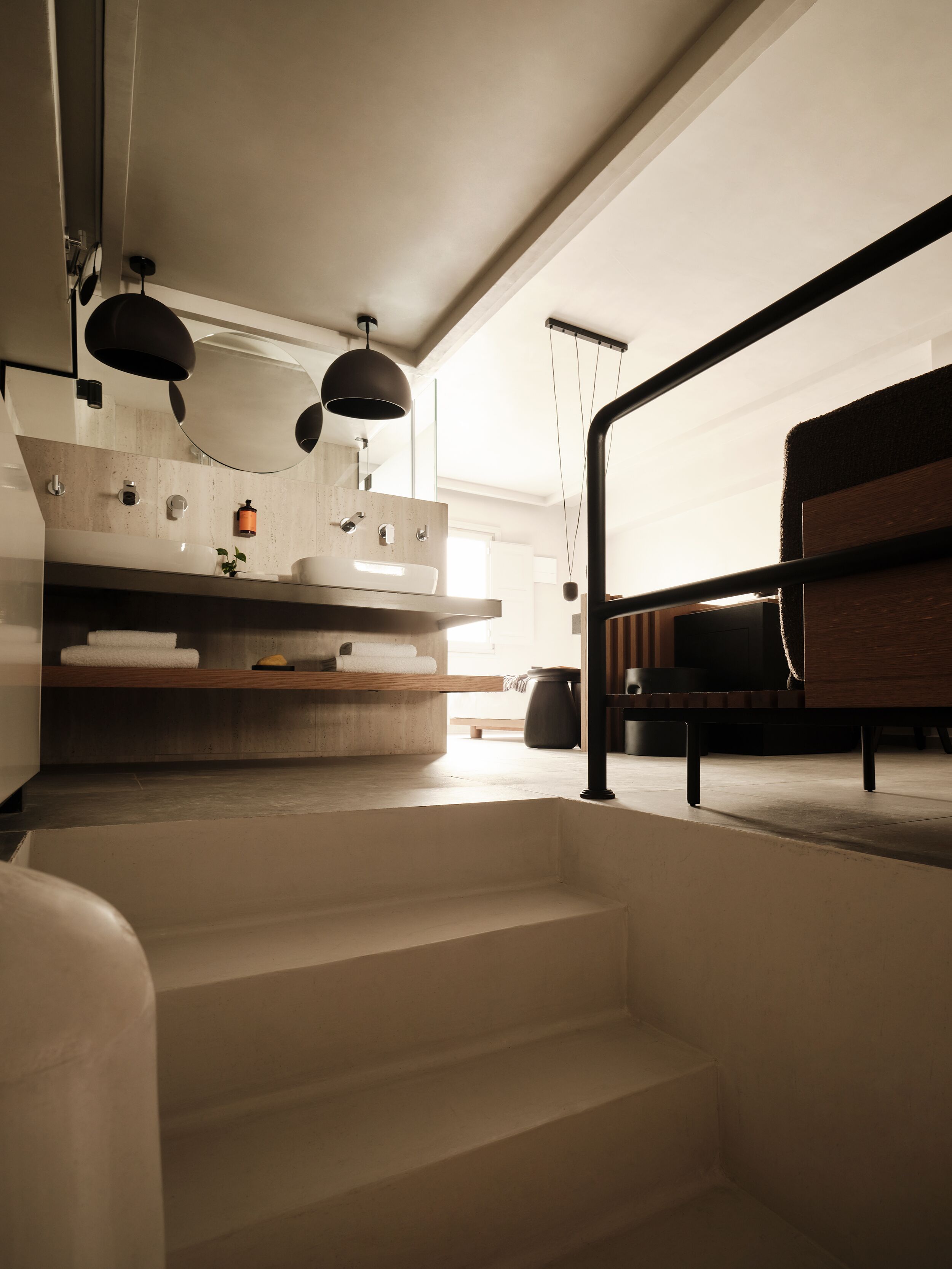 double room | bathroom | shower, free toiletries, hair dryer, bathrobes