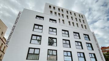 Voorkant van accommodatie