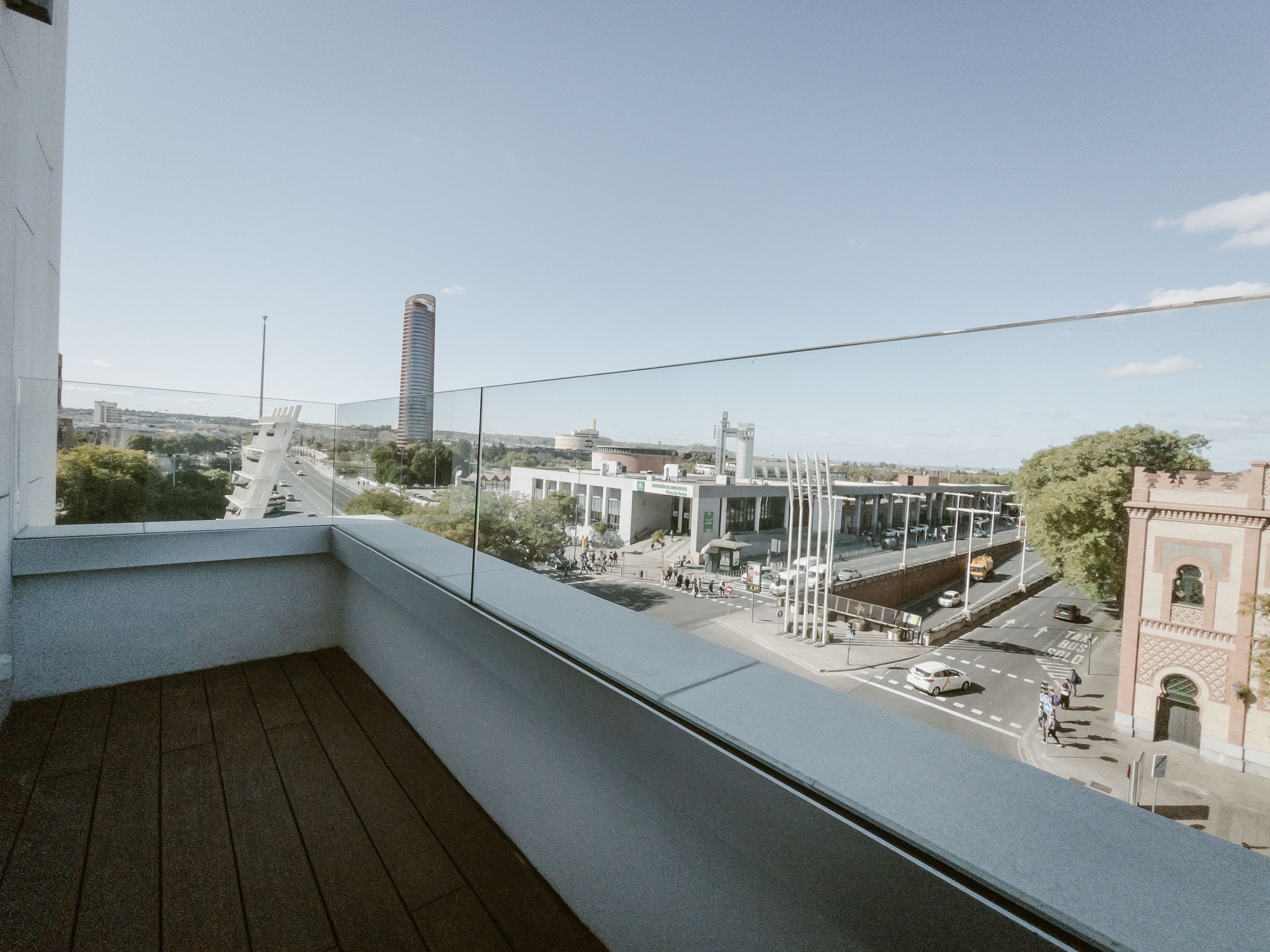 Quarto casal luxo, sacada | Terraço/pátio