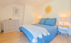 3 chambres, lit de bébé portatif, accès au Wi-Fi (inclus)