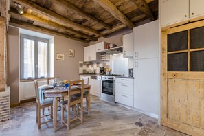 Microwave, dishwasher, high chair