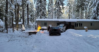 Penguin Cabin The Utmost Family Mt Rainier Getaway