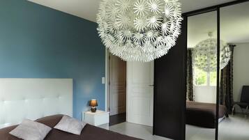 2 Schlafzimmer, Reisekinderbett, kostenloses WLAN