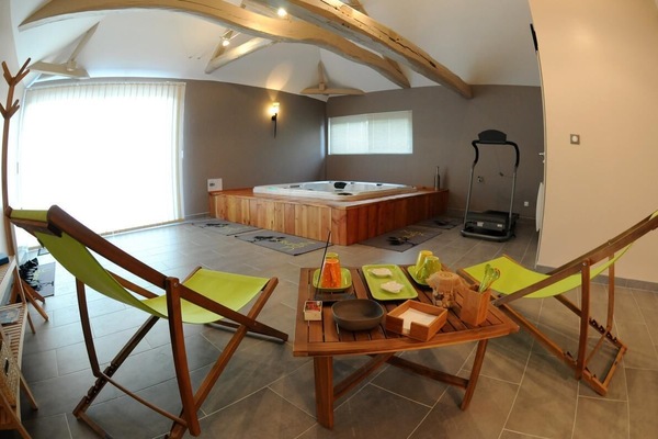 La salle du Jacuzzi