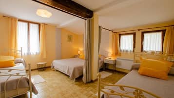 2 chambres, lit parapluie, Wi-Fi gratuit