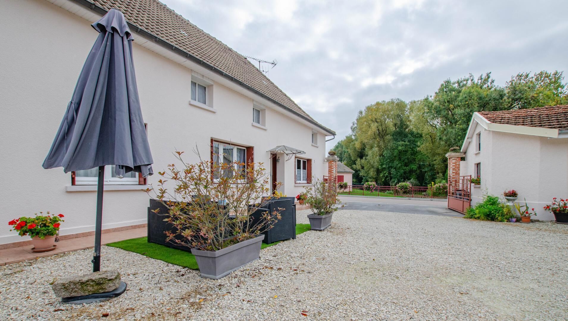 Overnattingsstedets uteområder