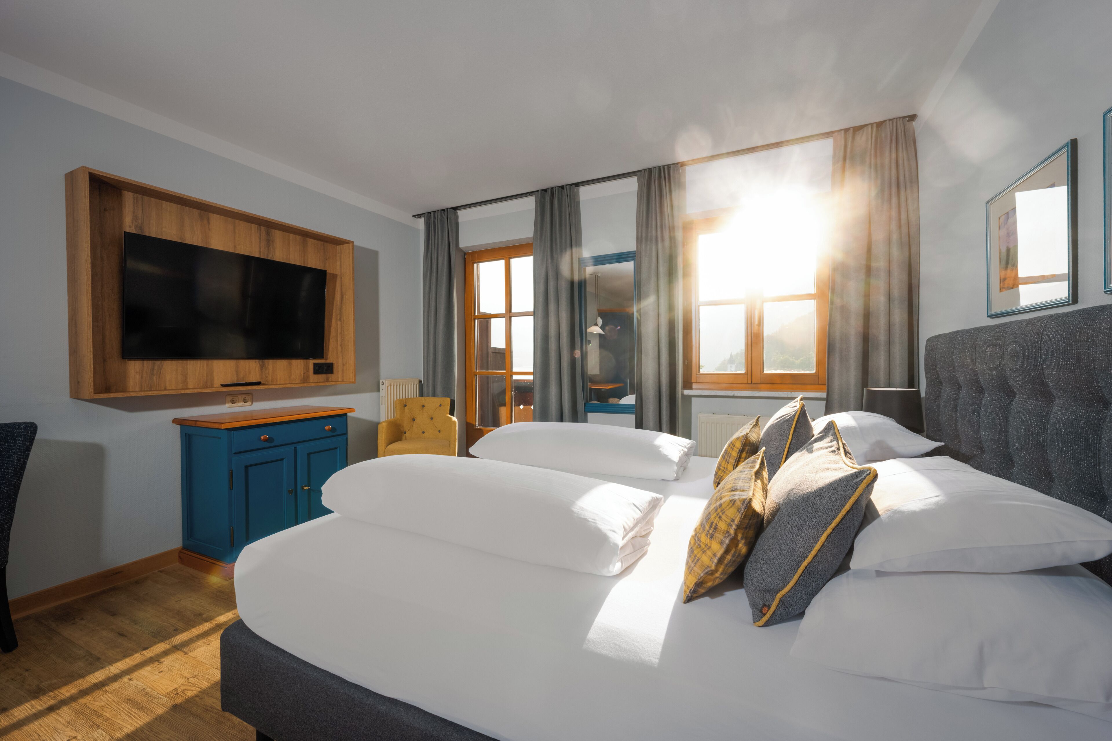 Chambre Double, vue lac, dans les dépendances