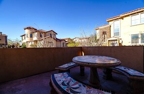 Outdoor dining - Condo 22-4 in El Dorado Ranch (San Felipe)