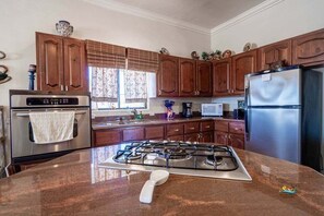 Fridge, microwave, oven, dishwasher - Los Sahuaros House 26 (San Felipe)