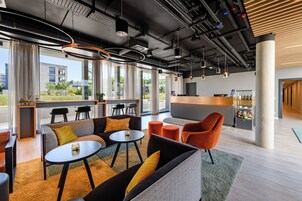 Sala de estar en el lobby