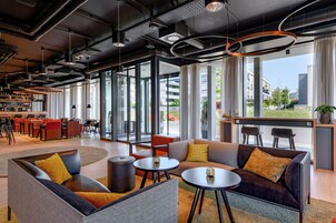 Sala de estar en el lobby