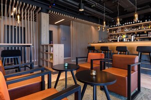 Sala de estar en el lobby