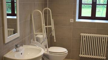 Douche, papier toilette
