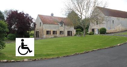 Gîte Larose sleeps 4 (accessible) just a stone's throw from Suisse Normande!