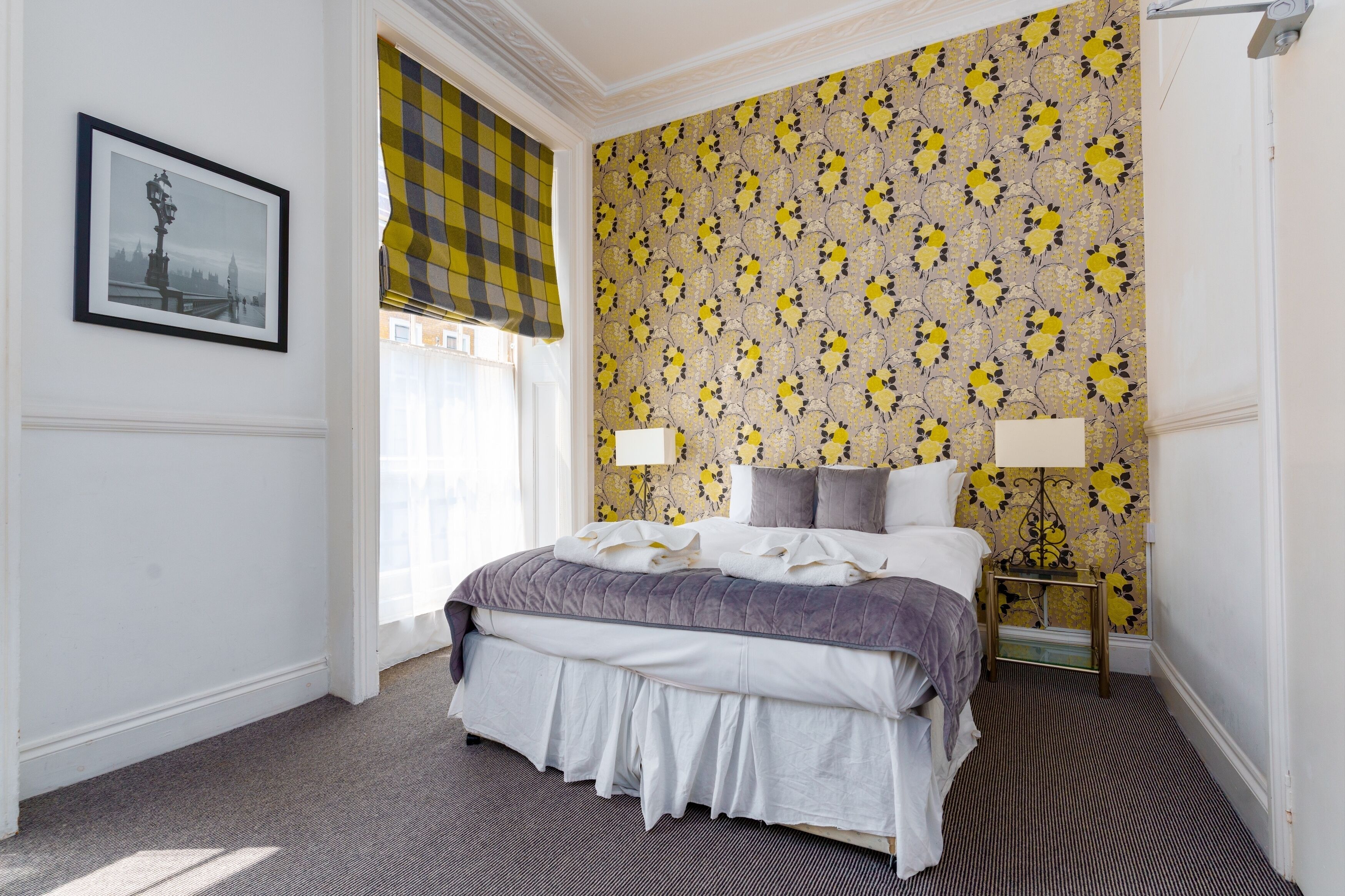 pimlico double room | in-room safe, desk, iron/ironing board, free wifi