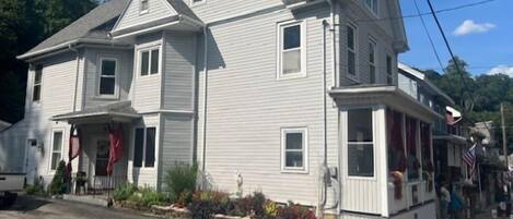 Façade de l’hébergement