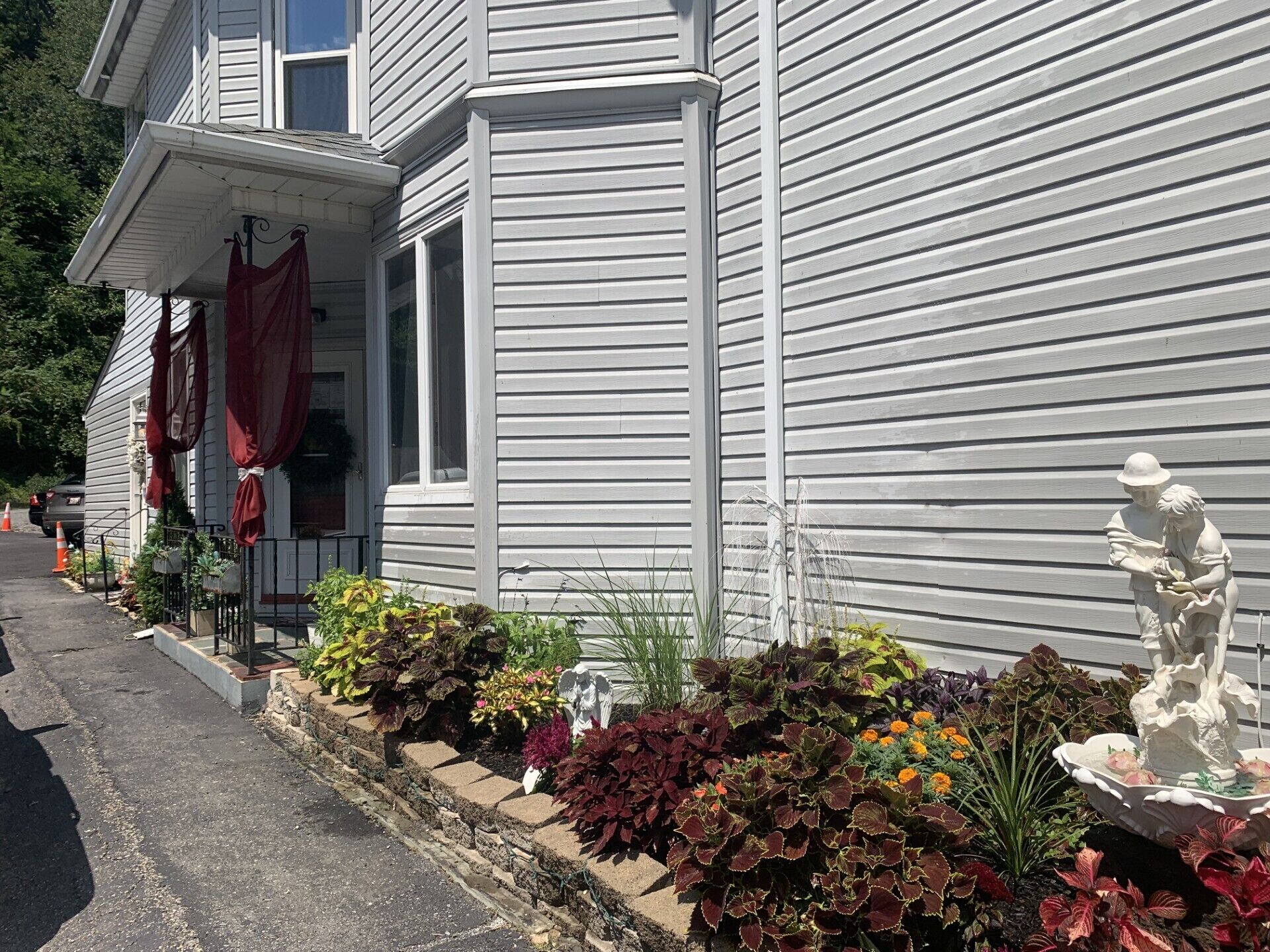 Facciata della struttura