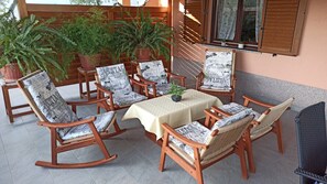 Terrace/patio - Apartment with big terrace in nature perfect for a relaxing holiday (Pula)