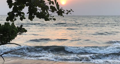 Villa caze pieds dans l'eau kribi